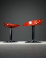 Traktör Oturağından Upcycle Tabureler - Çift - Görsel 4