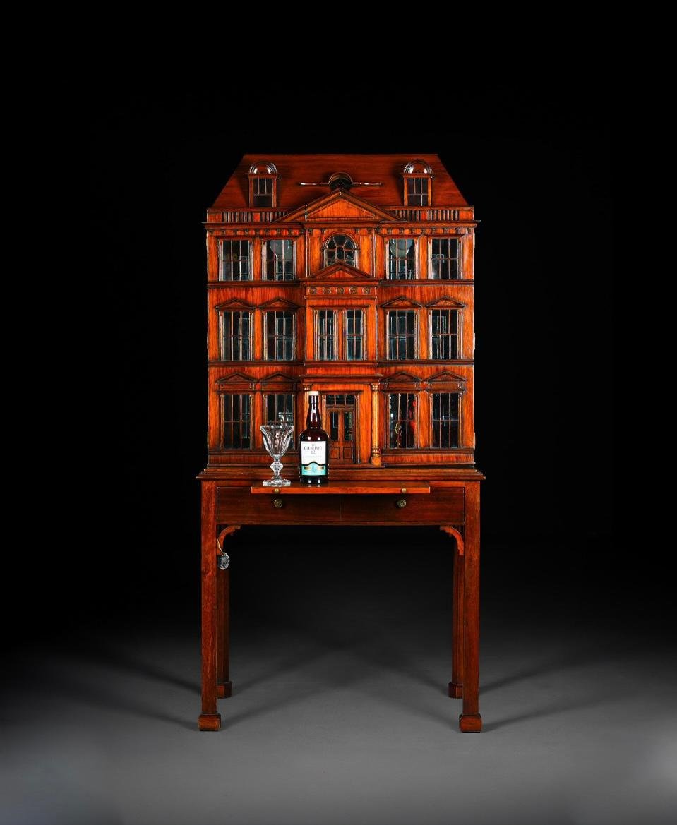Maitland-Smith Dollhouse Bar Cabinet
