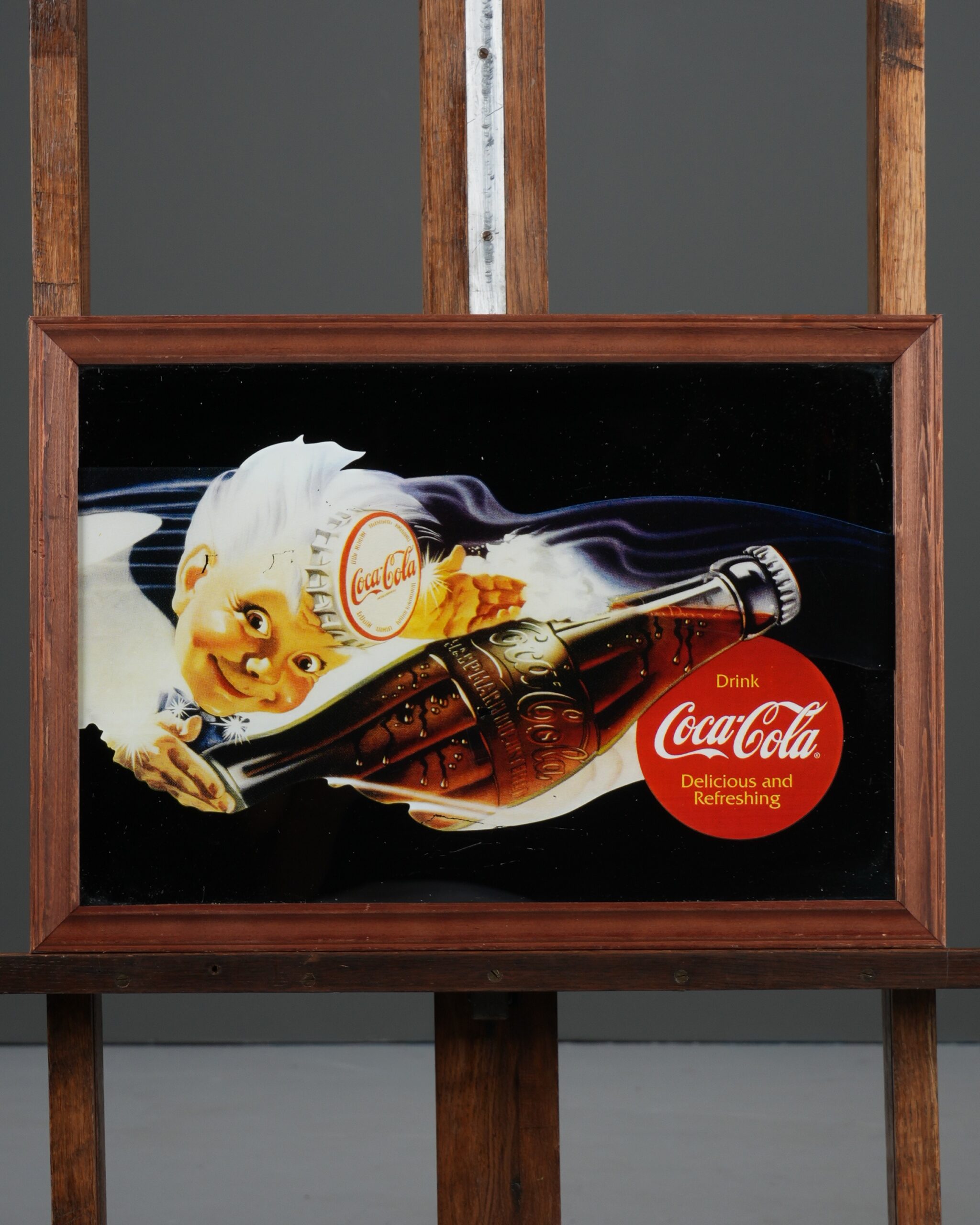 Coca-Cola Cam Altı Boyama Ayna