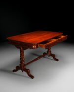 William IV Stili Kütüphane Masası - Görsel 2