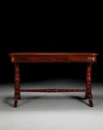 William IV Stili Kütüphane Masası - Görsel 7