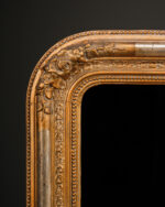 Akantus Yapraklı Louis Philippe Stili Fransız Ayna - Görsel 3