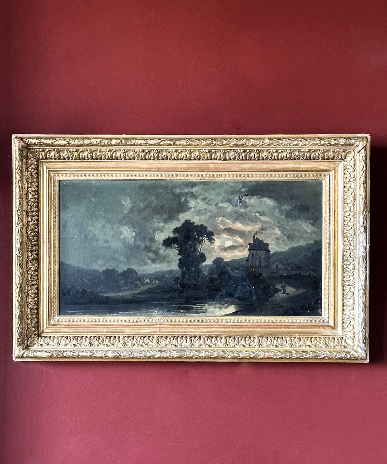 Yağlı Boya Tablo - R. T. Stuart - 19. yy