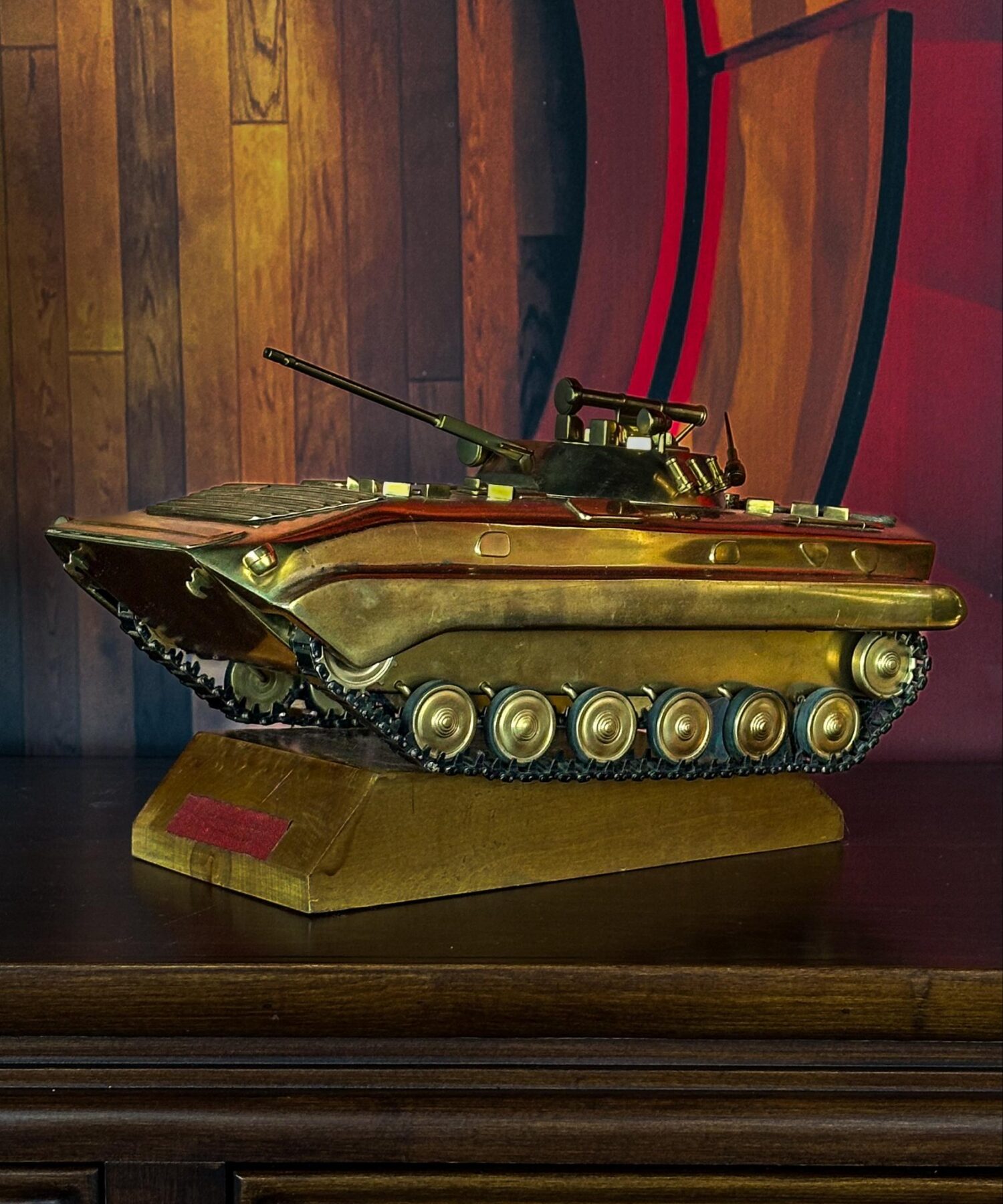 Pirinç Model Tank "Sovyet BMP-2"