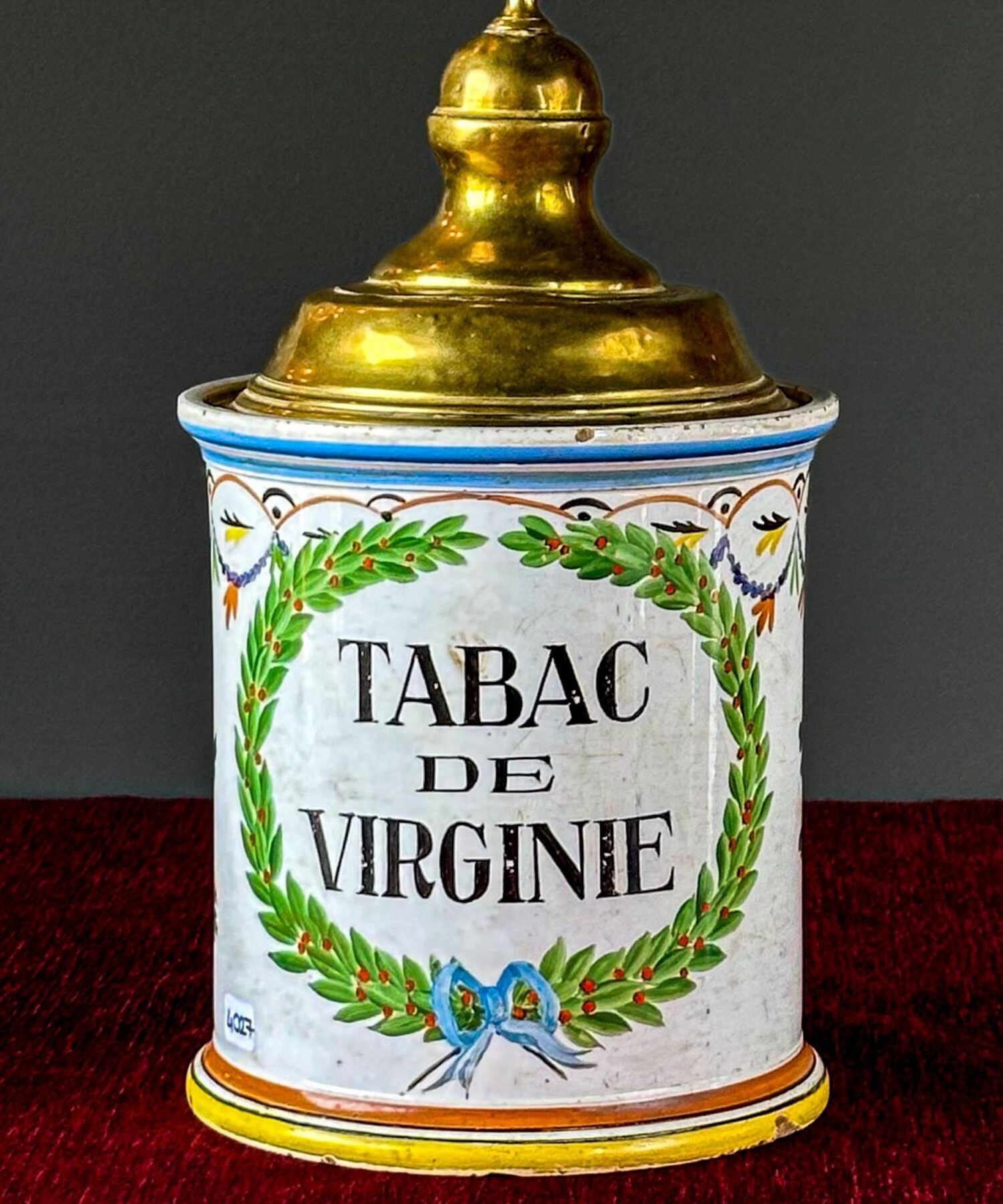 Tabac de Virginie - Tütün Kavanozu