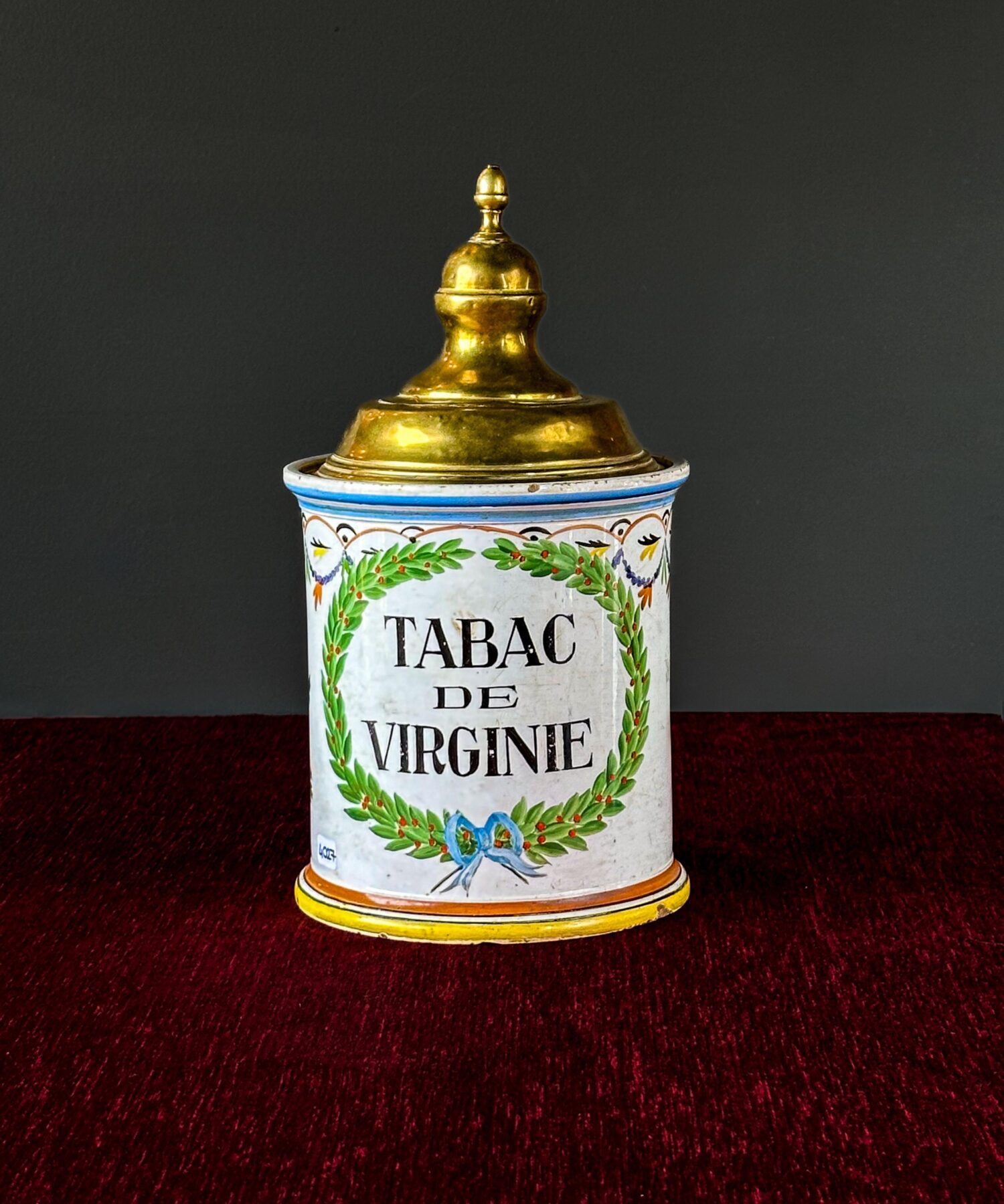 Tabac de Virginie - Tütün Kavanozu