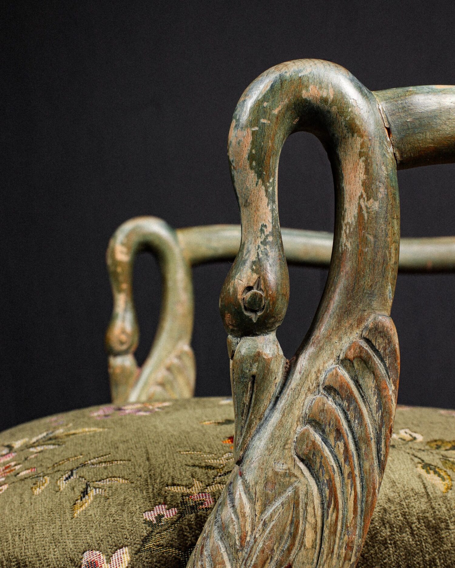 Kuğulu İtalyan Koltuklar - Çift - Görsel 2