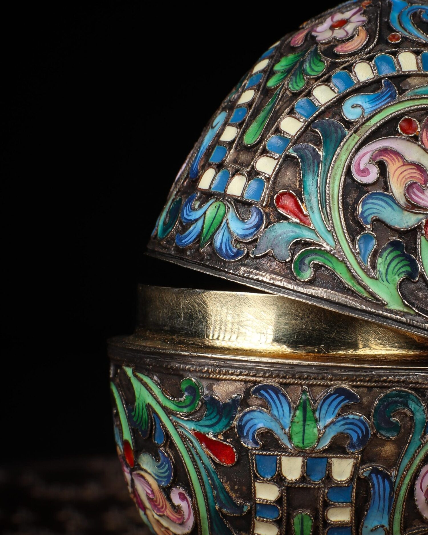 Rus Gümüşü Mineli Yumurta - Görsel 2