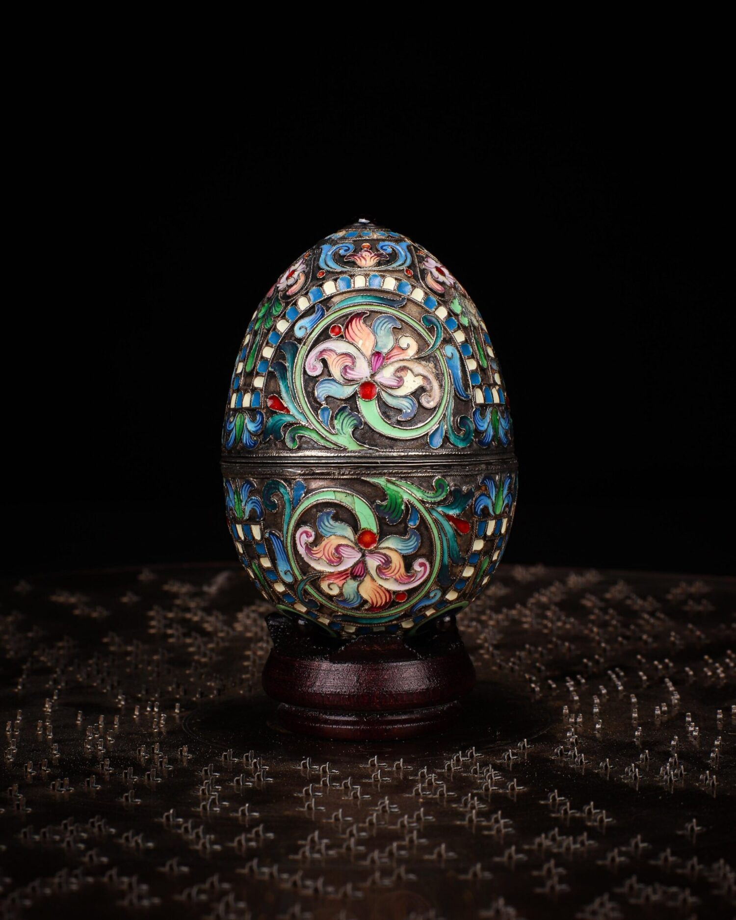 Rus Gümüşü Mineli Yumurta - Görsel 1