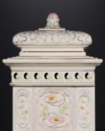 Çinili Art Nouveau Soba - Görsel 7