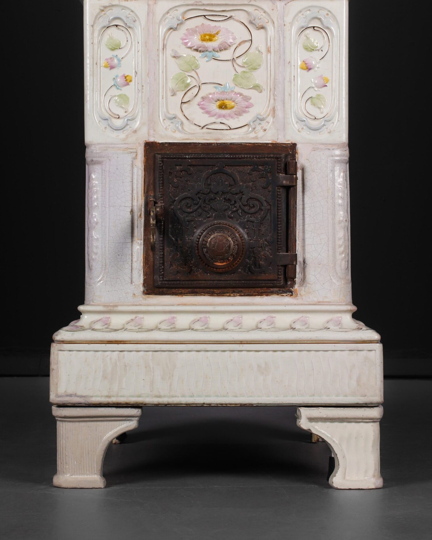 Çinili Art Nouveau Soba - Görsel 3