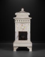 Çinili Art Nouveau Soba - Görsel 6