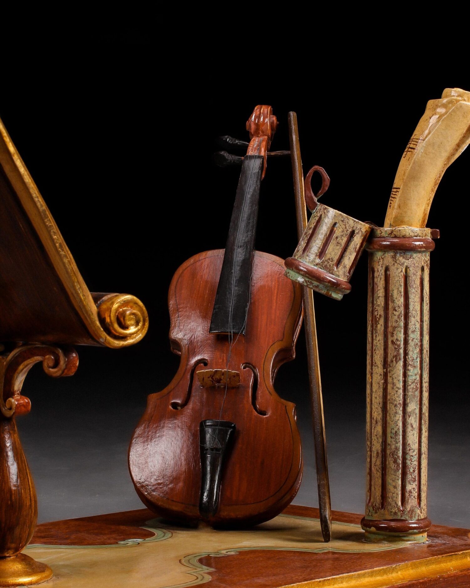 Kemanlı İtalyan Sehpa - Görsel 3