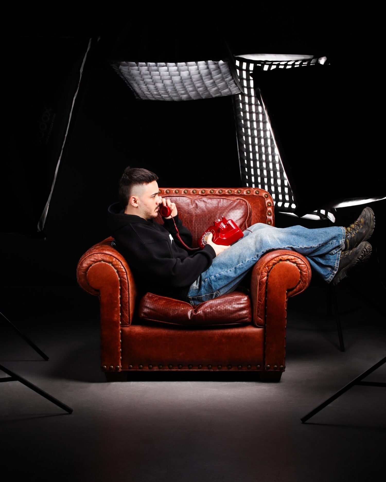 Thomasville Geniş Deri Koltuk - Görsel 3