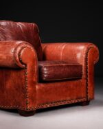 Thomasville Geniş Deri Koltuk - Görsel 10