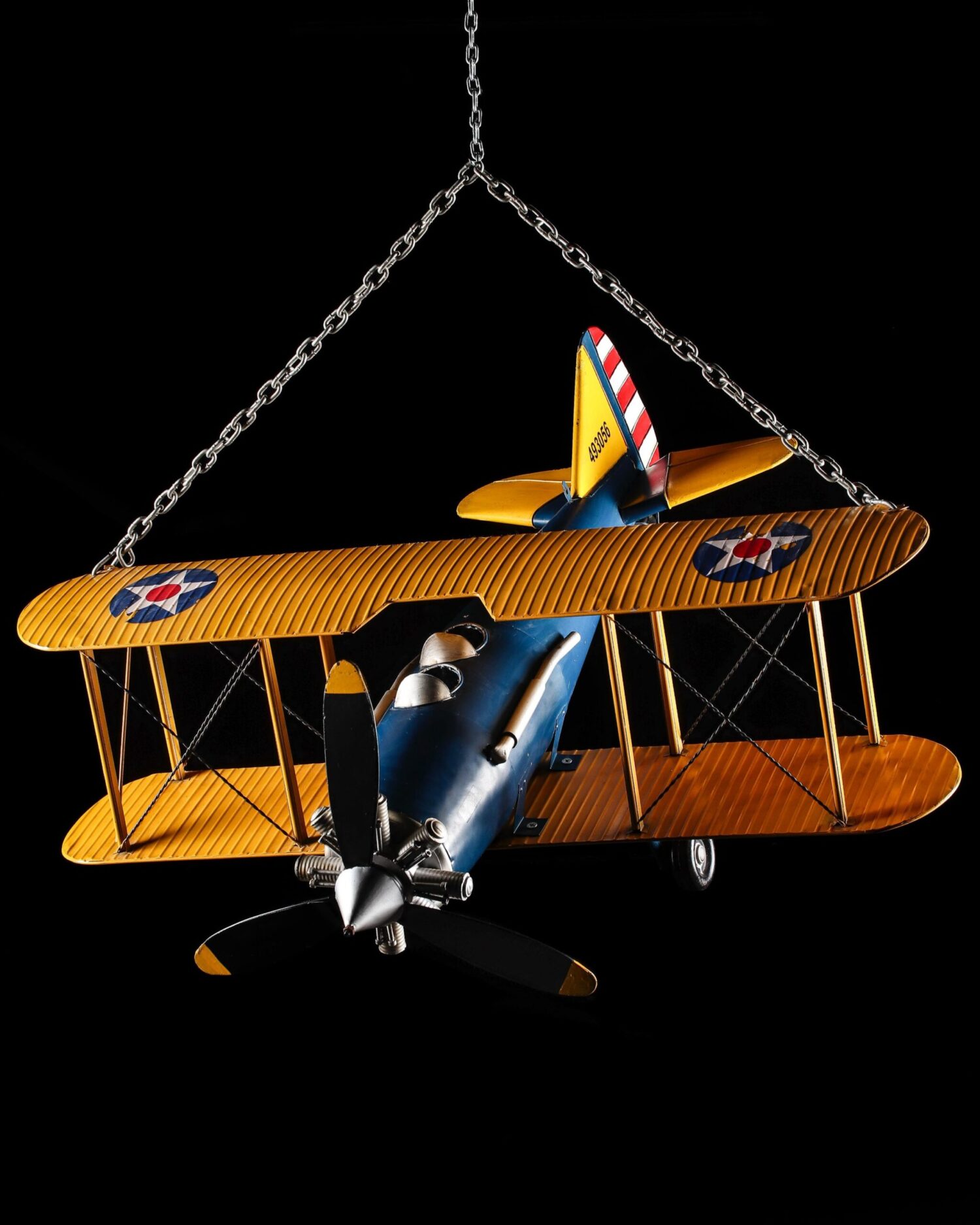 Boeing Stearman Büyük Model Uçak - Görsel 7