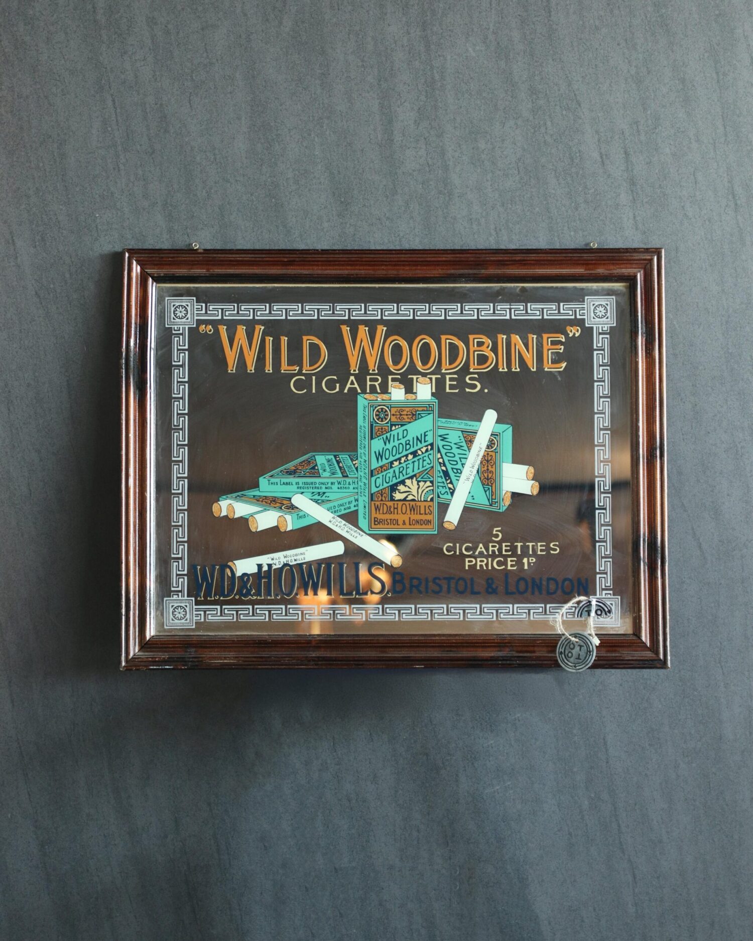 Wild Woodbine Cam Altı Boyama Ayna - Görsel 1