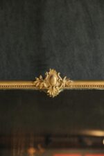 Altın Yaldızlı Ahşap Ayna - Kod 3623