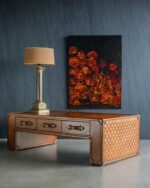 Timothy Oulton Deri Orta Sehpa - Kod 3830