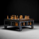 Tekerlekli Satranç Masası