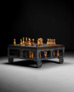 Tekerlekli Satranç Masası