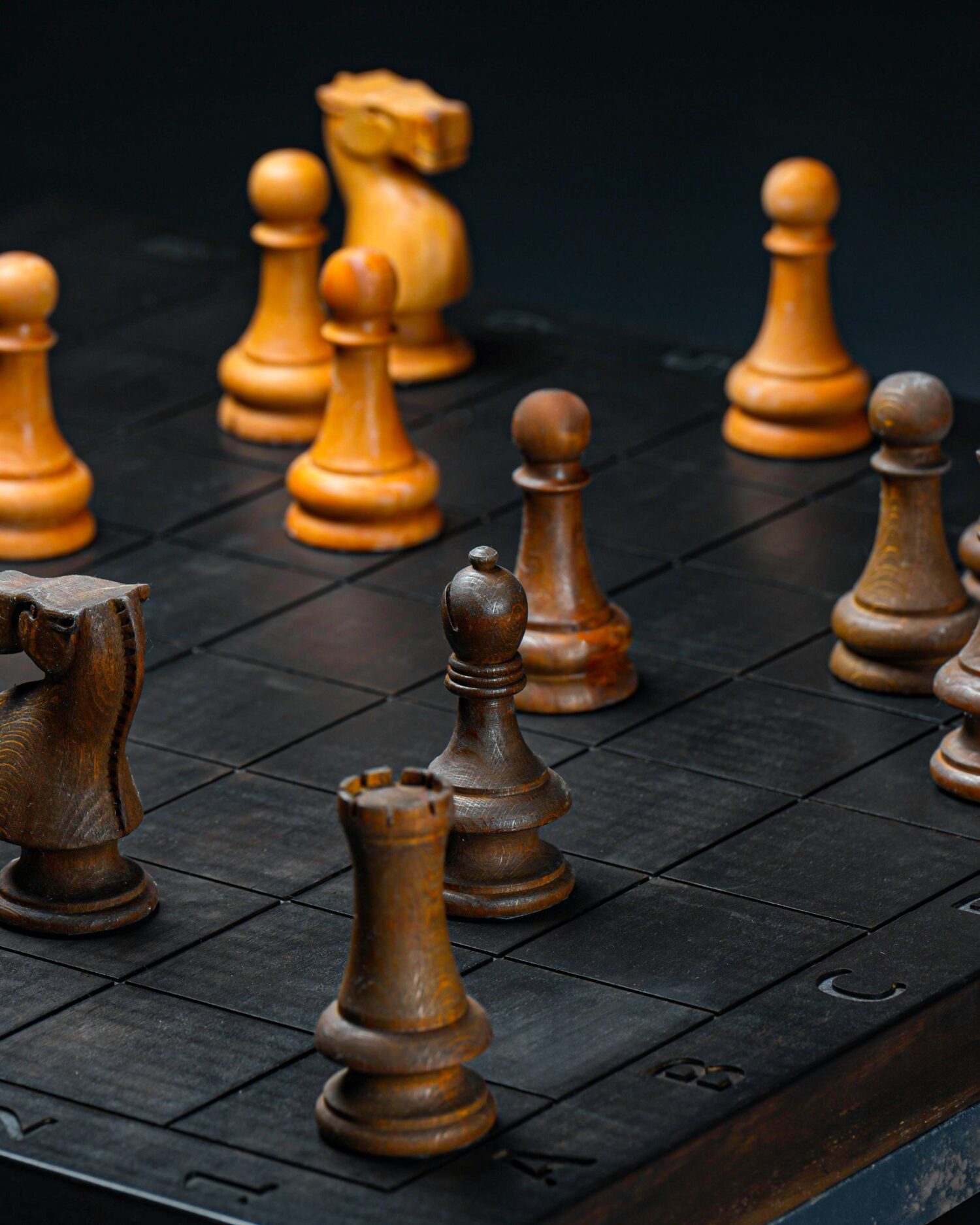 Tekerlekli Satranç Masası - Görsel 4