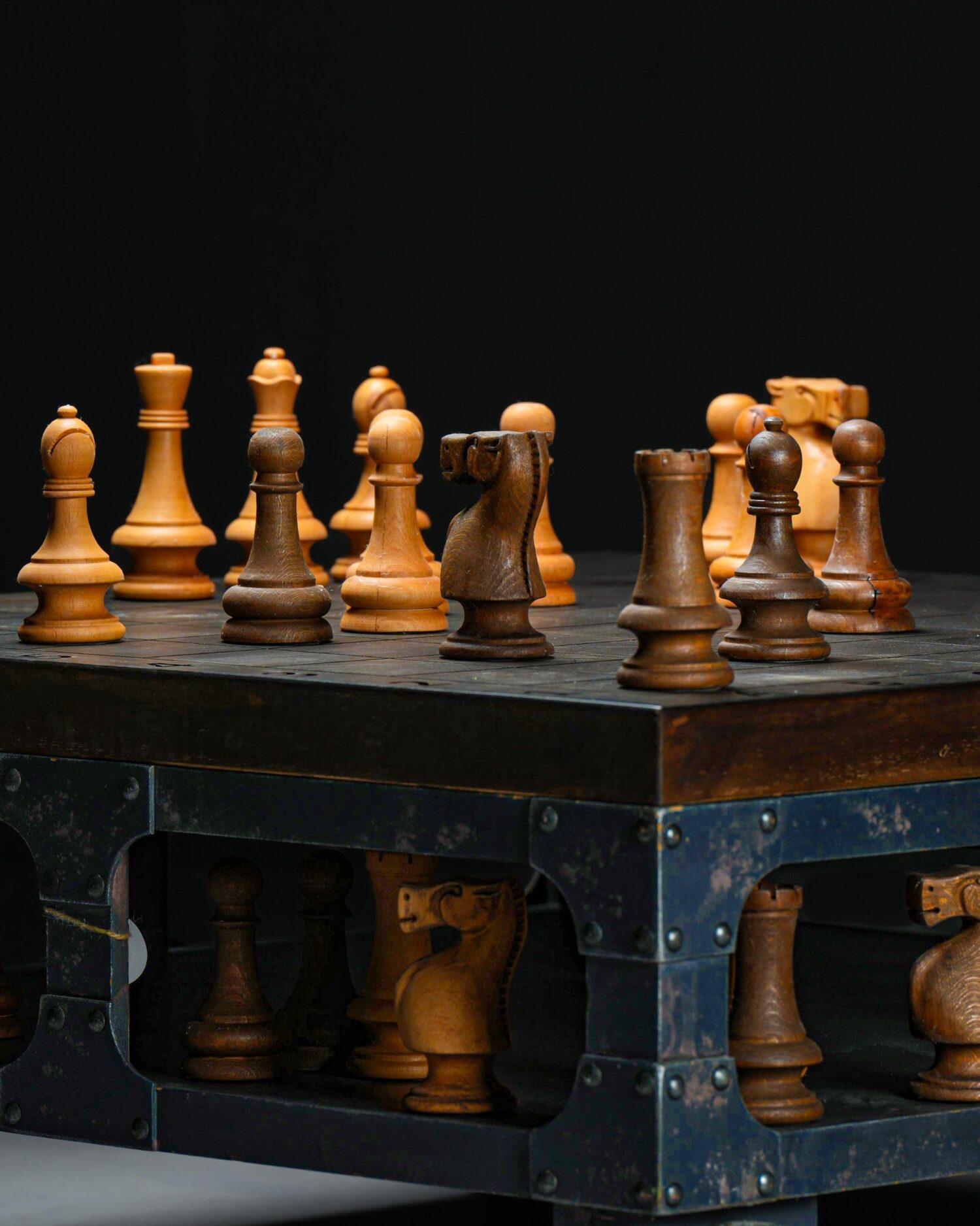 Tekerlekli Satranç Masası - Görsel 3