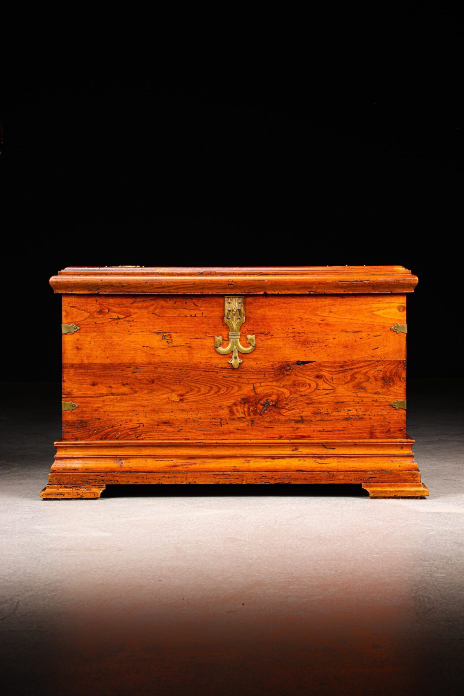 Pirinç Menteşeli Ahşap Sandık - Görsel 2