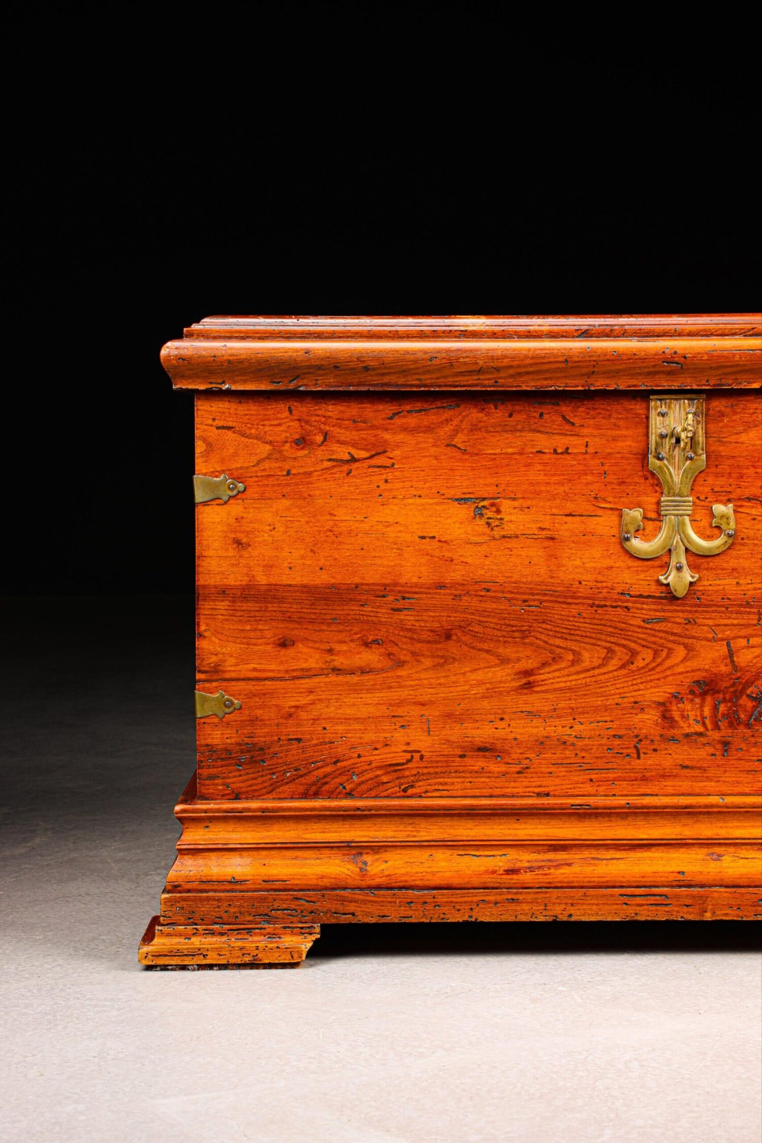 Pirinç Menteşeli Ahşap Sandık - Görsel 9