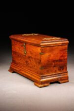 Pirinç Menteşeli Ahşap Sandık - Görsel 4