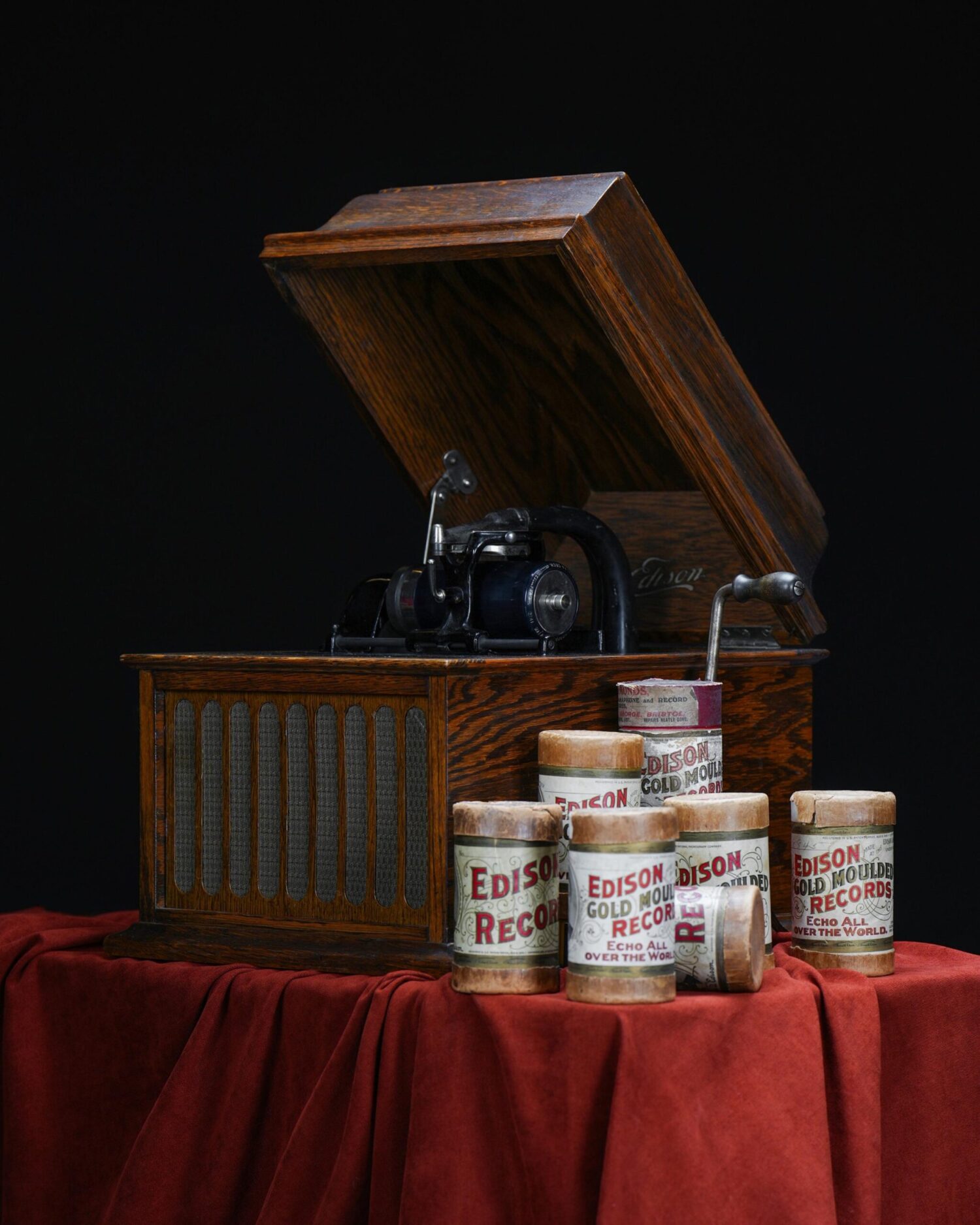 1000183196-scaled-1.jpg EDISON AMBEROLA 30 FONOGRAF - Görsel 7