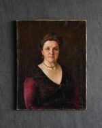 Sir Oswald Birley Yağlı Boya Portre - Görsel 4