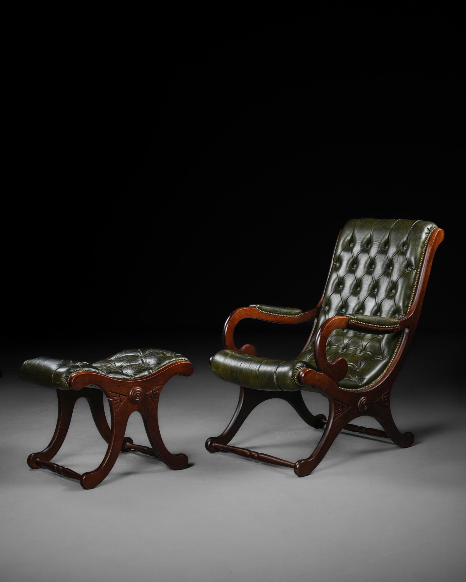 Regency Koltuk & Ayak Taburesi - Görsel 1