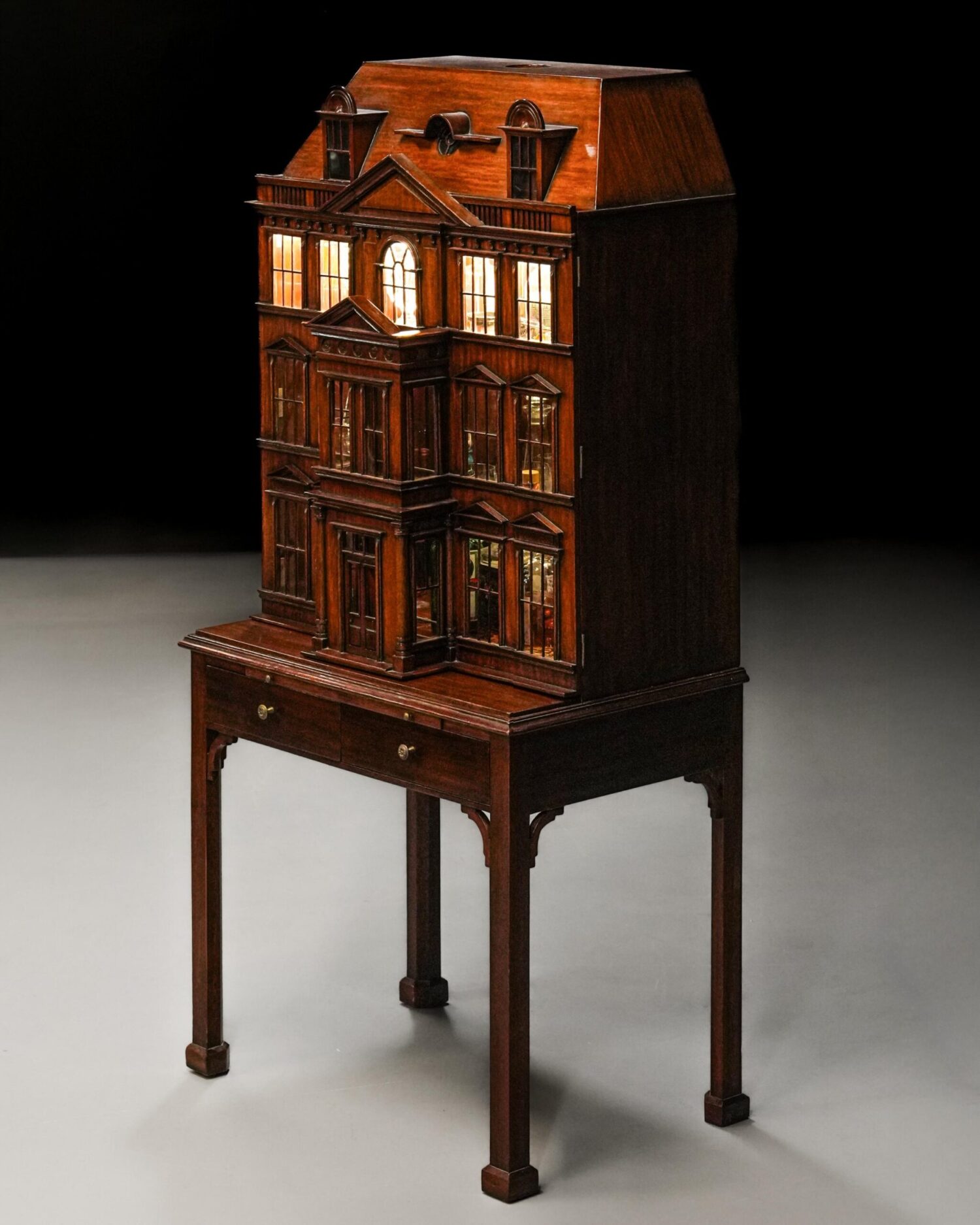 Maitland-Smith Dollhouse Bar Cabinet - Görsel 7