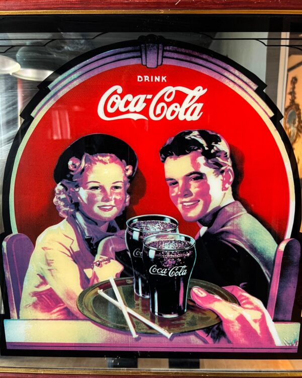 Coca-Cola Cam Altı Boyama Ayna - Kod 2462