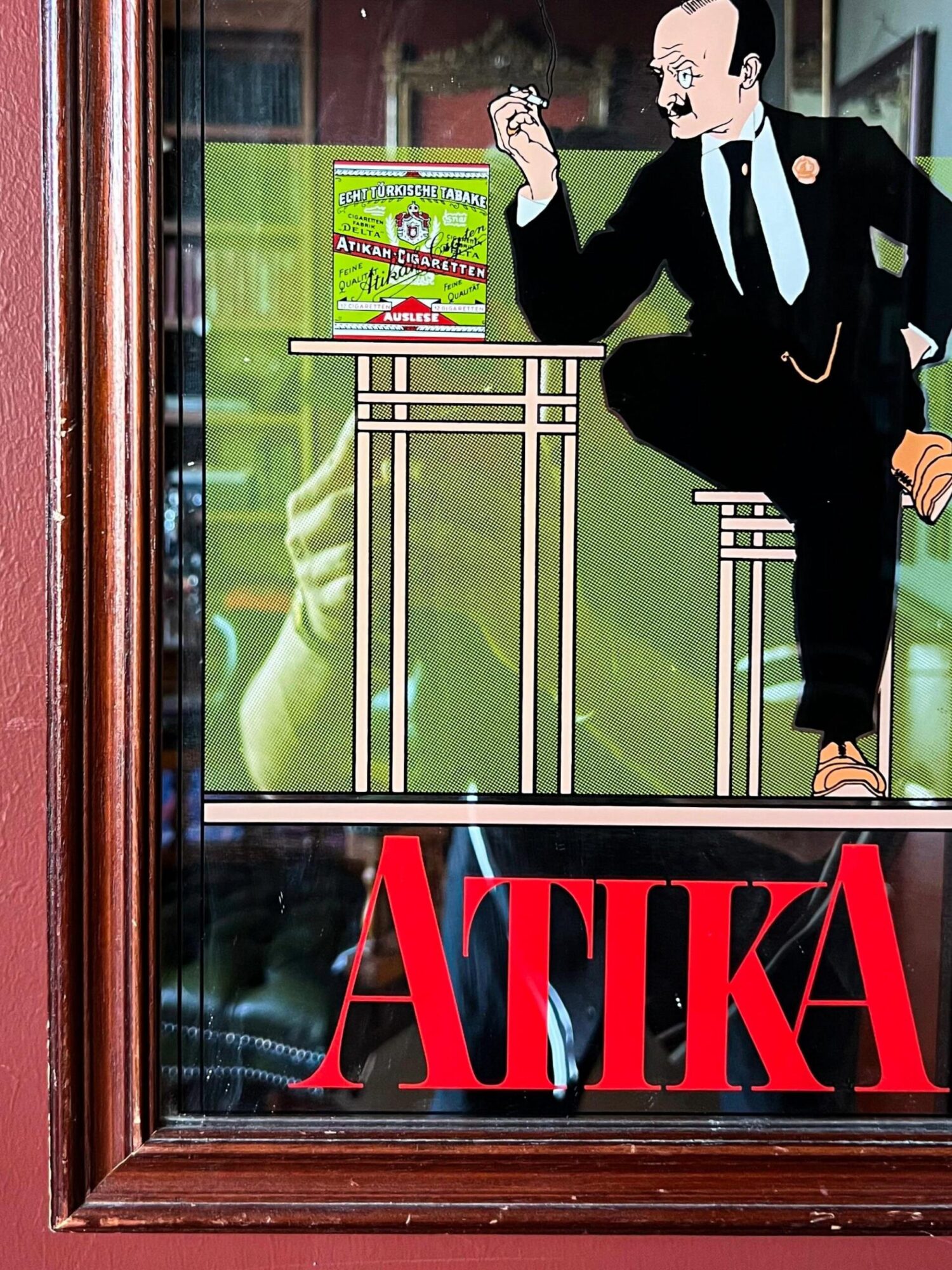 Atika Cam Altı Boyama Ayna - Görsel 2