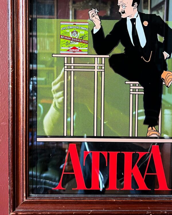 Atika Cam Altı Boyama Ayna - Kod 3407