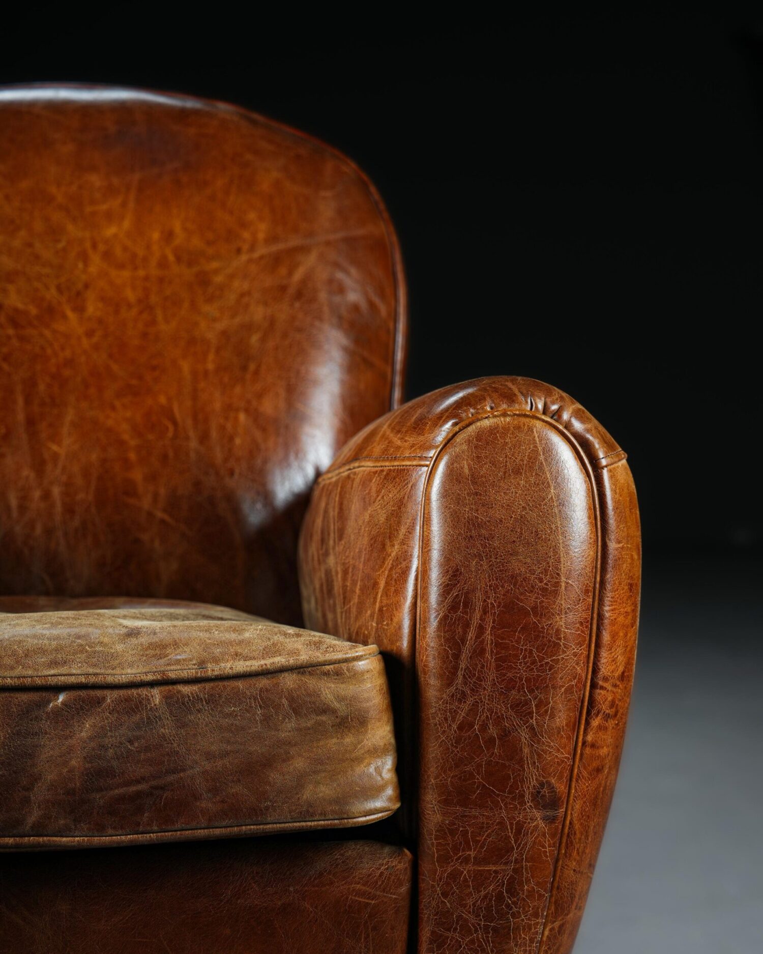 Art Deco Club Chair - Görsel 6