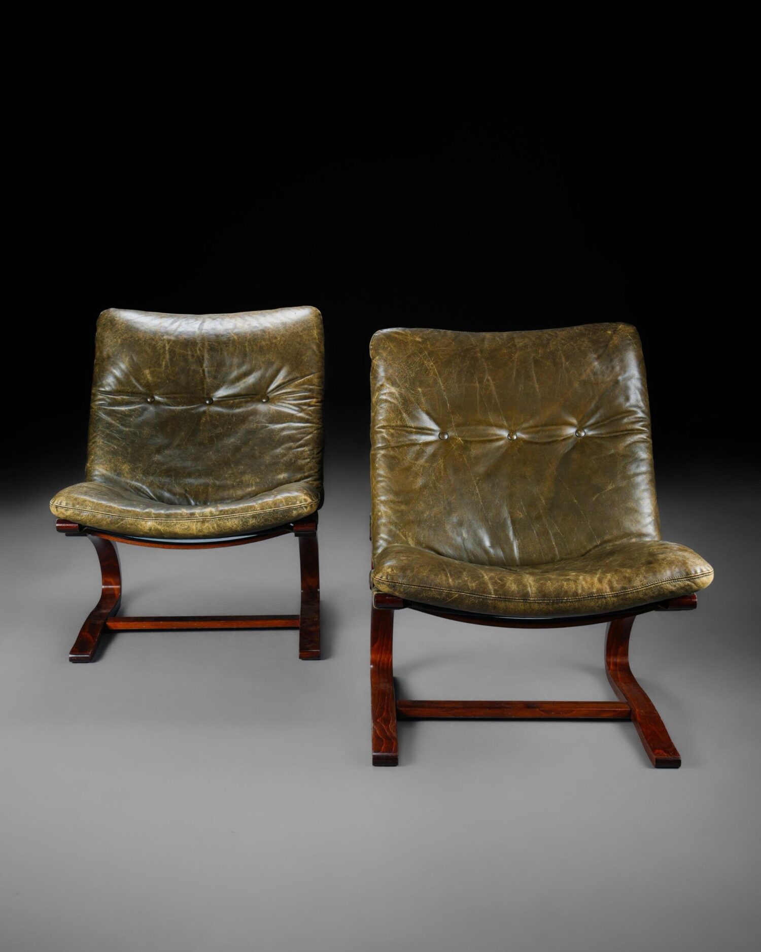 Kengu Chair, 1970, Norveç - Çift - Görsel 2
