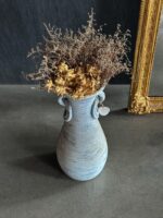 Beyaz Anfora Vazo - Görsel 2