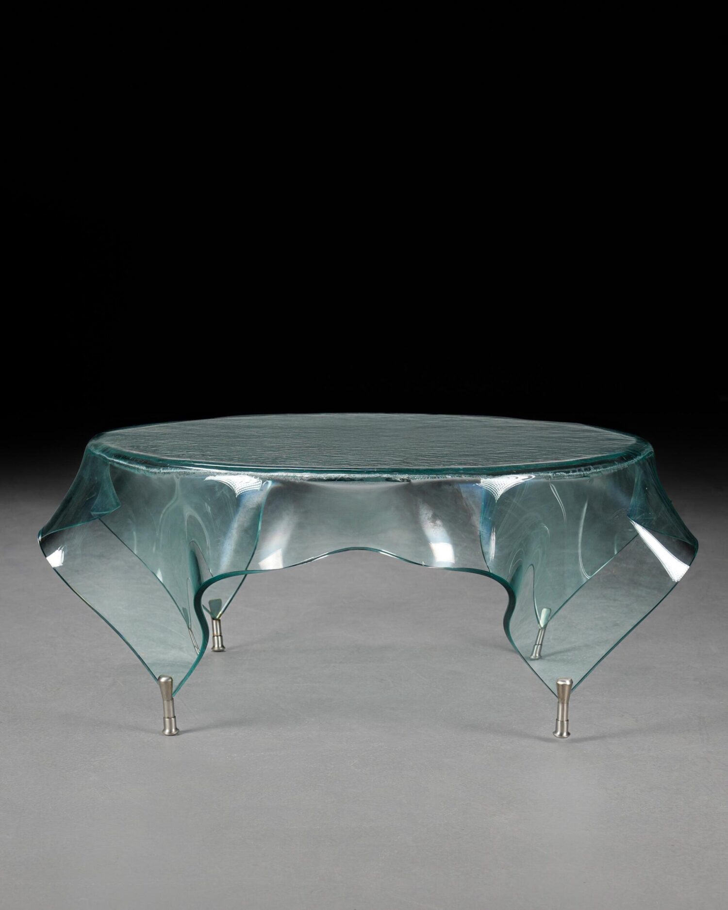 İtalyan Cam Sehpa - Görsel 2