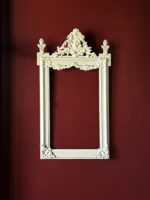 Açık Yeşil Ahşap Çerçeve