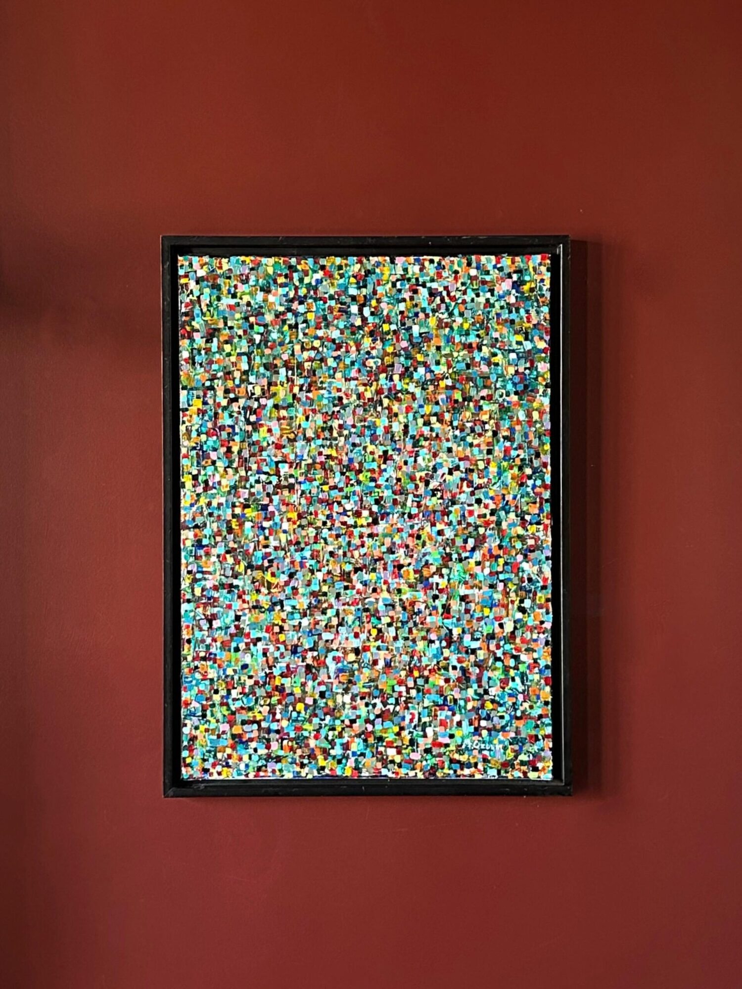 Soyut Yağlı Boya Tablo - Görsel 1