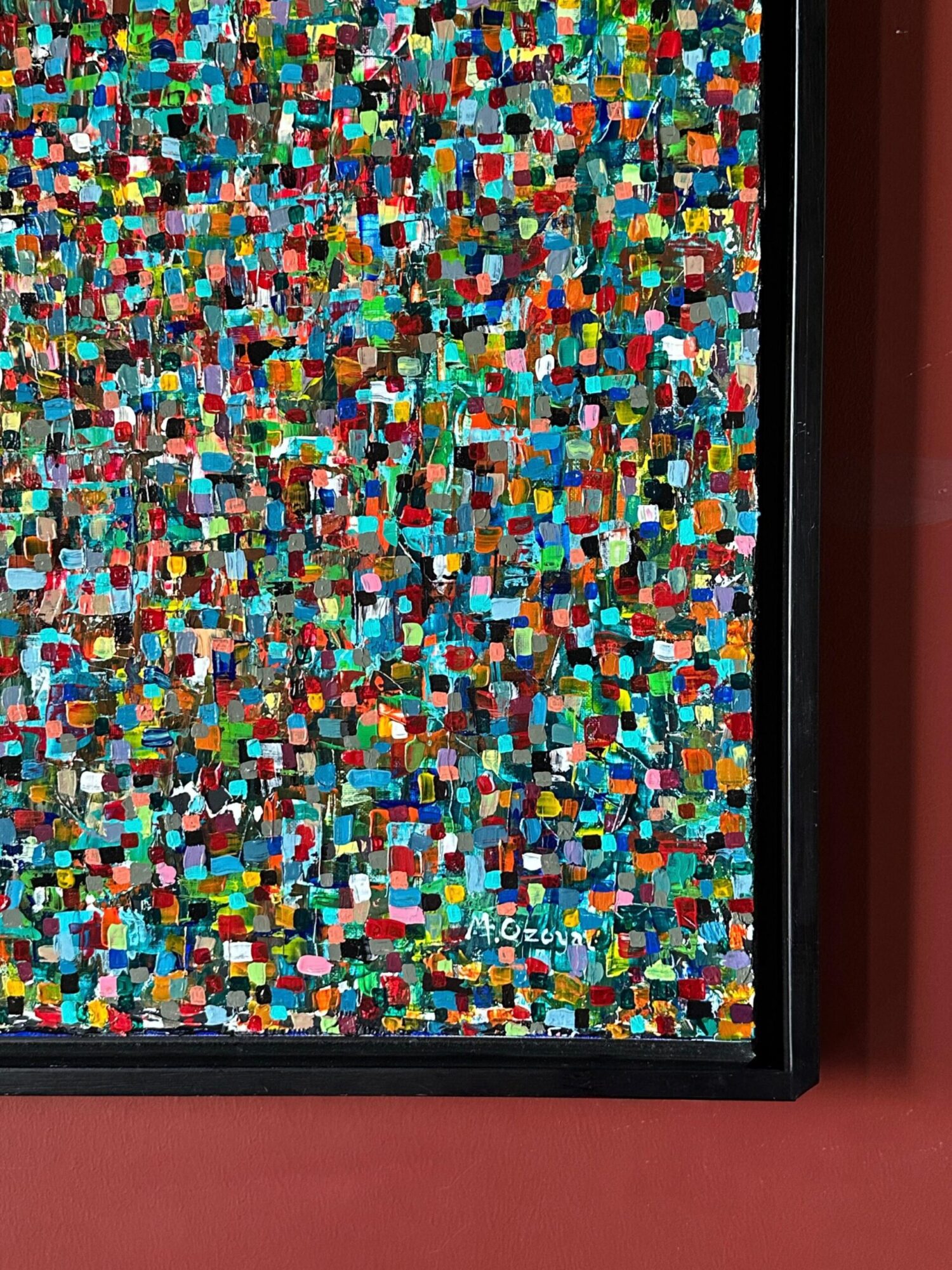 Soyut Yağlı Boya Tablo - Görsel 2