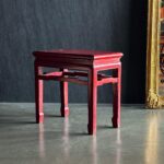 Kırmızı Çin Sehpa