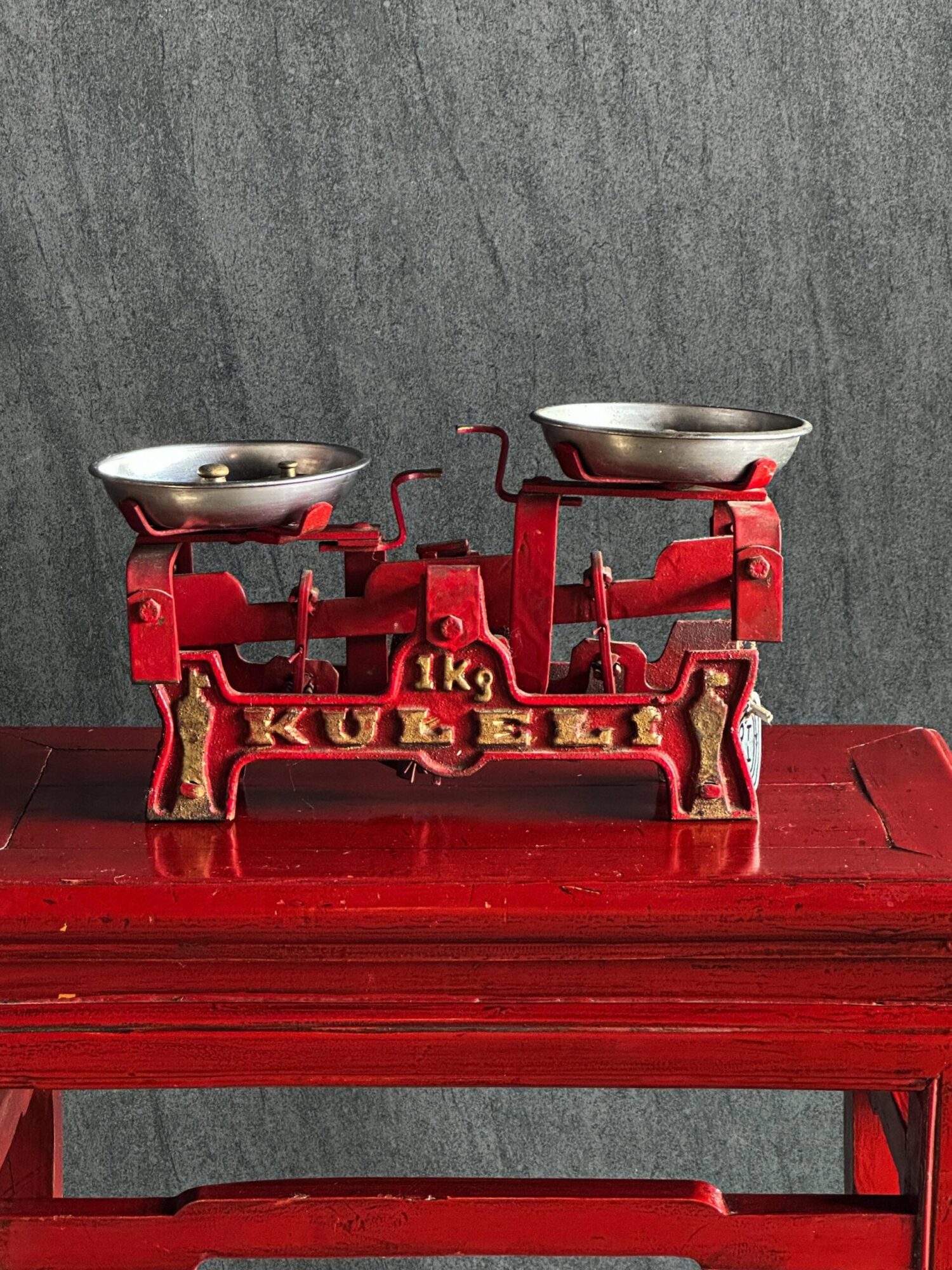 "Kuleli" Antika Terazi - Görsel 1