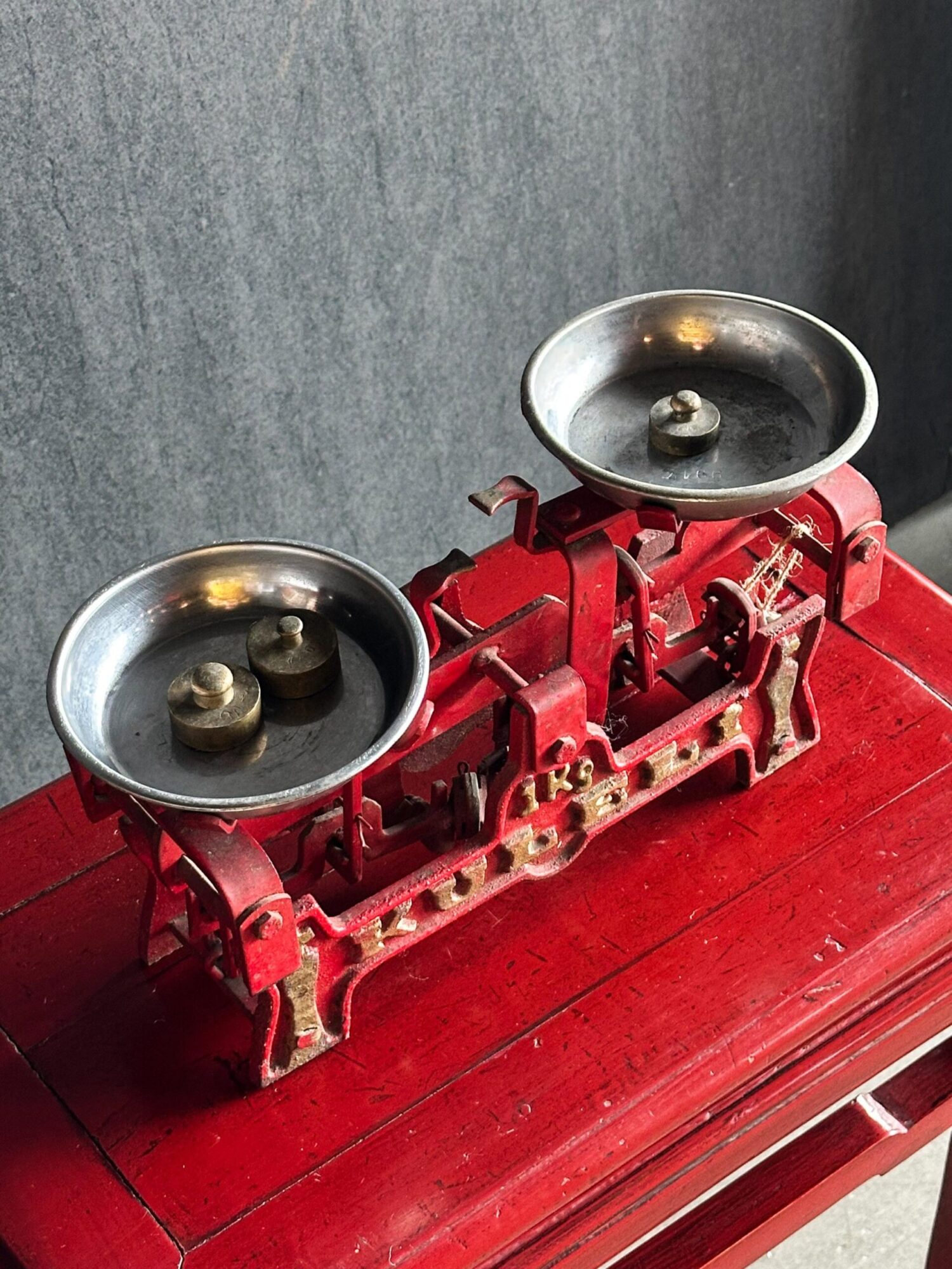 "Kuleli" Antika Terazi - Görsel 2