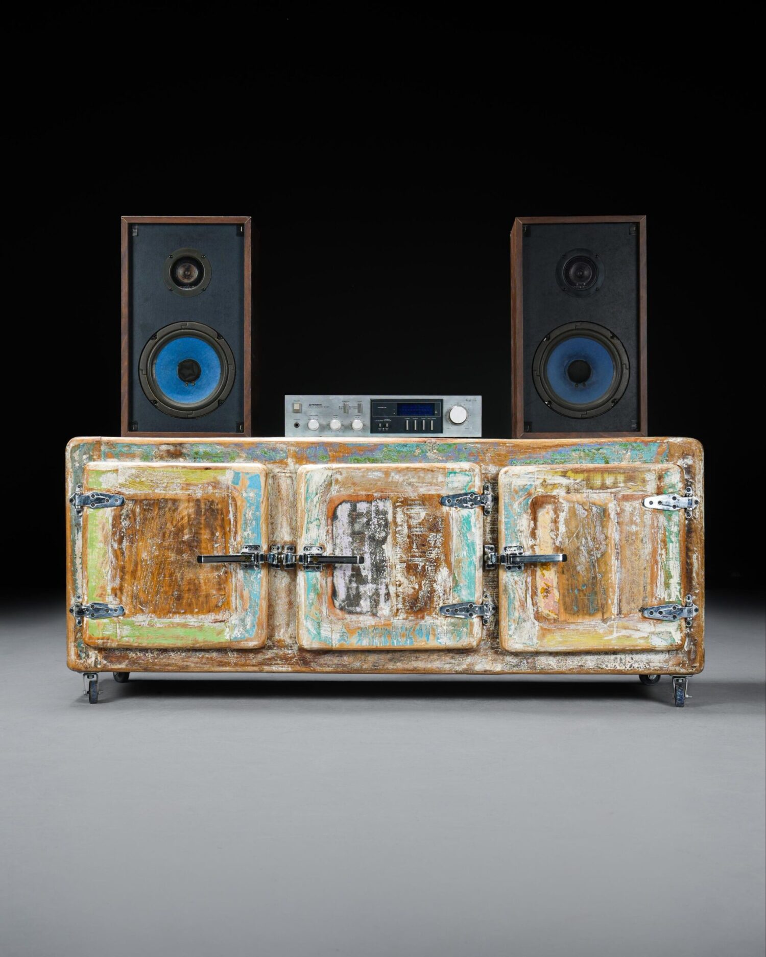 Vintage Müzik Seti - Görsel 1