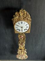 Antika Fransız Duvar Saati - Görsel 2