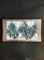 Japon Sulu Boya Tablo